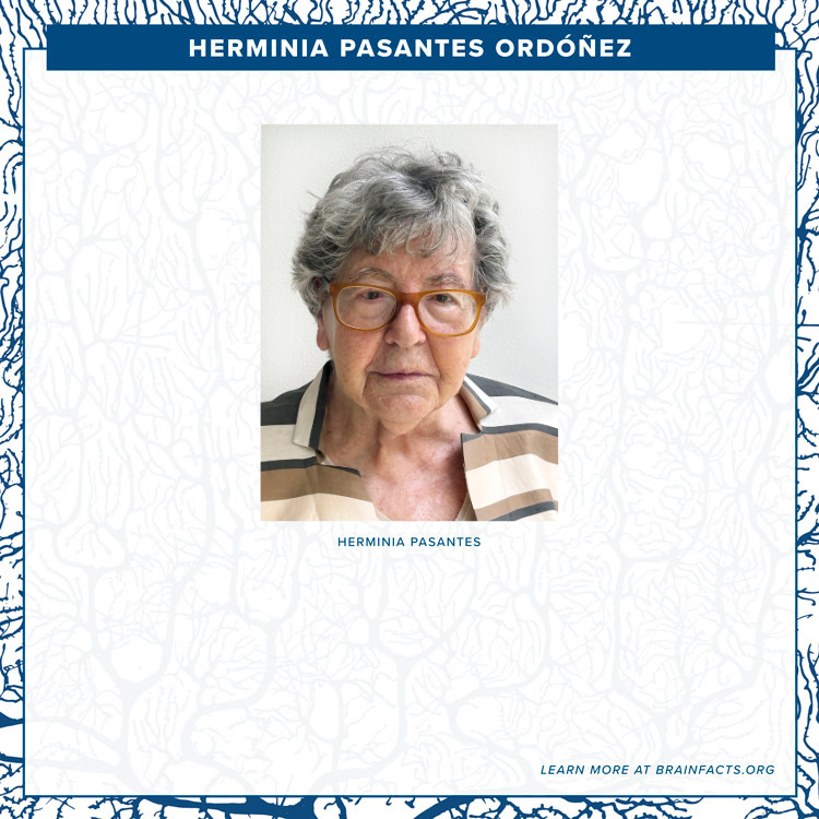 Brain byte of Herminia Pasantes